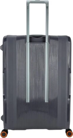 Decent Koffer / Trolley / Reiskoffer - 77 X 54.5 X 31.5 Cm - 116 Liter - Polypropyleen - Maat XL - On-Tour - Grijs 28 Decent Koffer / Trolley / Reiskoffer - 77 X 54.5 X 31.5 Cm - 116 Liter - Polypropyleen - Maat XL - On-Tour - Grijs -Voyago Winkel 638x1200 10