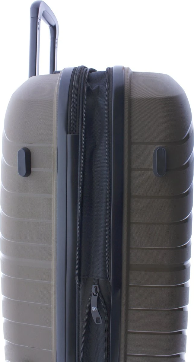 Gladiator Kick-Off Middelgrote Koffer Expandable - 67 Cm - 72/90 Liter - Eco Friendly Recyclebaar PP - Khaki Groen 17 Gladiator Kick-Off Middelgrote Koffer Expandable - 67 Cm - 72/90 Liter - Eco Friendly Recyclebaar PP - Khaki Groen - Afbeelding 15