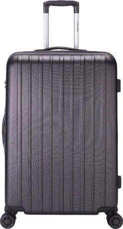 Decent Tranporto-One Grote Koffer - 76 Cm - TSA Slot - Anthracite -Voyago Winkel 644x1200 7