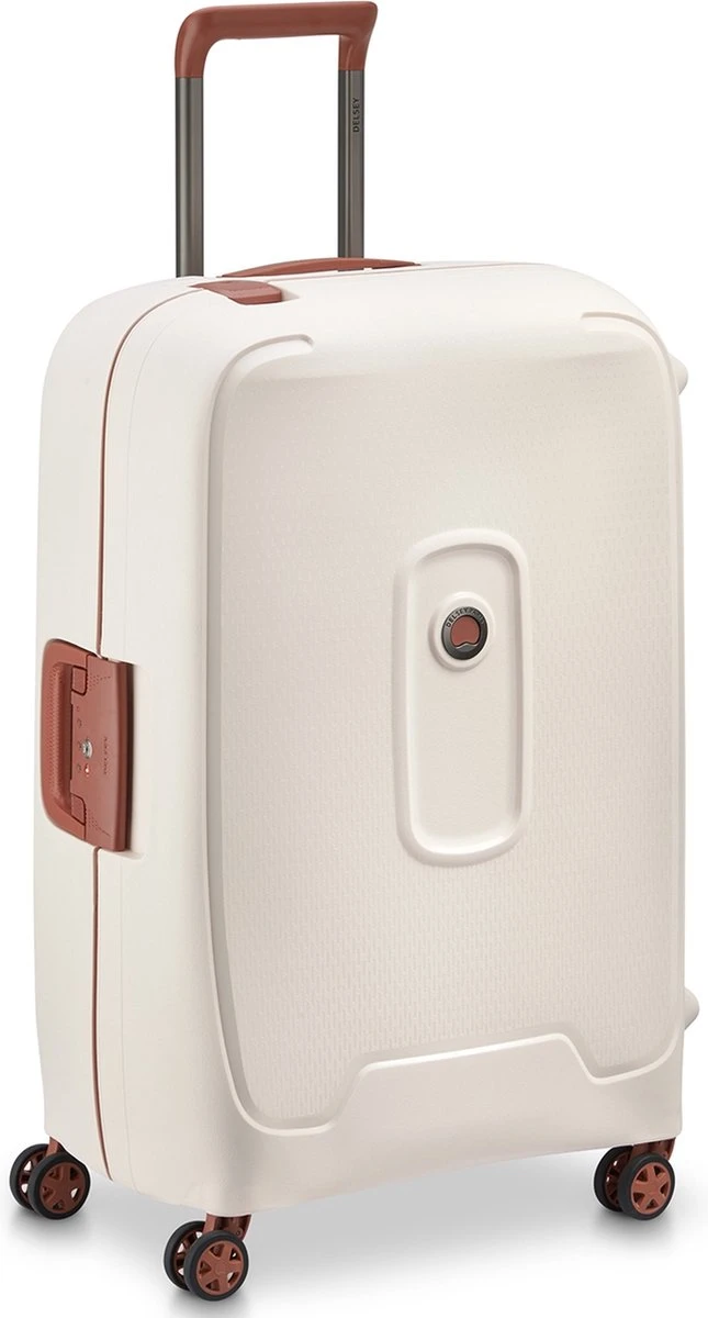 Delsey Harde Koffer / Trolley / Reiskoffer - Moncey - 69 Cm (large) - Wit 4 Delsey Harde Koffer / Trolley / Reiskoffer - Moncey - 69 Cm (large) - Wit - Afbeelding 2