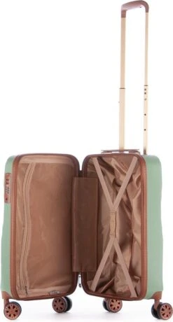 Oistr Florence Handbagage Spinner S Olive Green -Voyago Winkel 645x1200 7