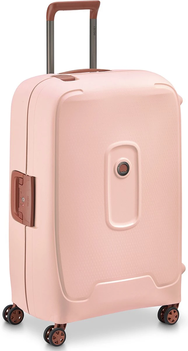 Delsey Moncey 4 Wheel Trolley 69 Pink 4 Delsey Moncey 4 Wheel Trolley 69 Pink - Afbeelding 2