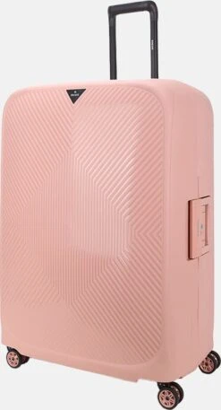 Decent Harde Koffer Axiss-Fix 78 - Roze -Voyago Winkel 648x1200