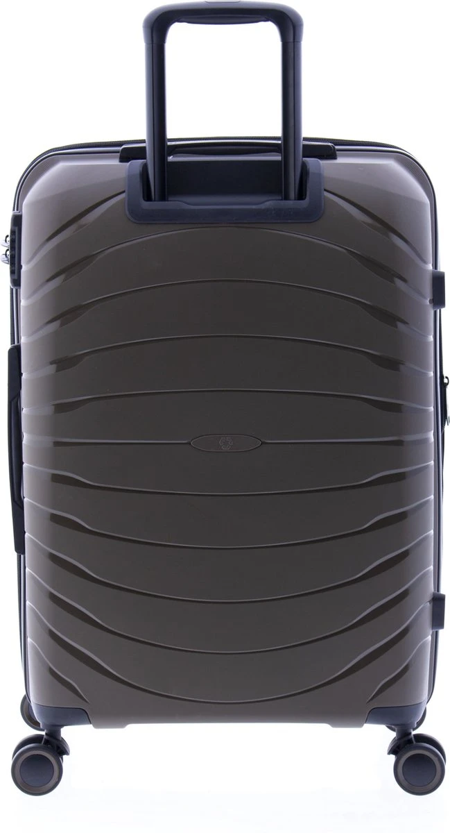 Gladiator Kick-Off Middelgrote Koffer Expandable - 67 Cm - 72/90 Liter - Eco Friendly Recyclebaar PP - Khaki Groen 5 Gladiator Kick-Off Middelgrote Koffer Expandable - 67 Cm - 72/90 Liter - Eco Friendly Recyclebaar PP - Khaki Groen - Afbeelding 3