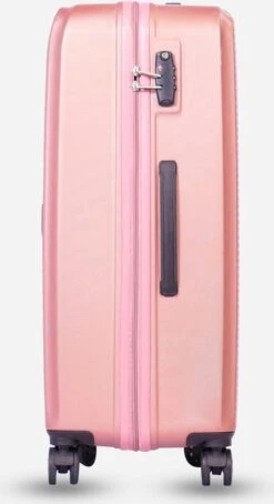 ©TROLLEYZ - Ibiza No.3 - Reiskoffer 78cm Met TSA Slot - Dubbele Wielen - 360° Spinners - 100% ABS - Reiskoffer In Cosmopolitan Pink -Voyago Winkel 653x1200 2