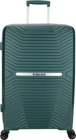 Decent CROSS-ONE PP Trolley 76 Cm - 94 Liter - TSA Slot - Darkgreen -Voyago Winkel 653x1200 4