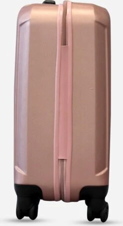 ©TROLLEYZ - Bali No.22 - Trolley 55cm Met TSA Slot - Dubbele Wielen - 360° Spinners - 100% ABS - Handbagage Koffer In Cosmopolitan Pink -Voyago Winkel 653x1200 5