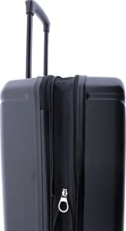 Gladiator Tropical Handbagage Koffer Expandable - 55 Cm - 36/40 Liter - Zwart -Voyago Winkel 654x1200