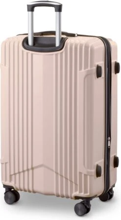 Tesla PC - Reiskoffer - 75 Cm - 4 Wielen - Roze 10 Tesla PC - Reiskoffer - 75 Cm - 4 Wielen - Roze -Voyago Winkel 660x1200 5