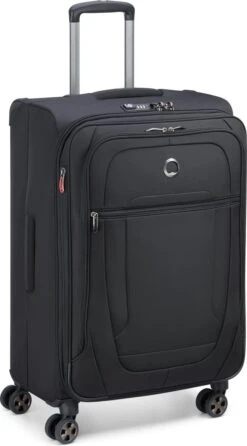 Delsey Helium DLX Reiskoffer - 71 Cm - Zwart -Voyago Winkel 664x1200 6
