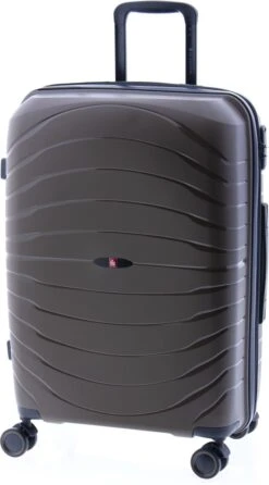 Gladiator Kick-Off Middelgrote Koffer Expandable - 67 Cm - 72/90 Liter - Eco Friendly Recyclebaar PP - Khaki Groen