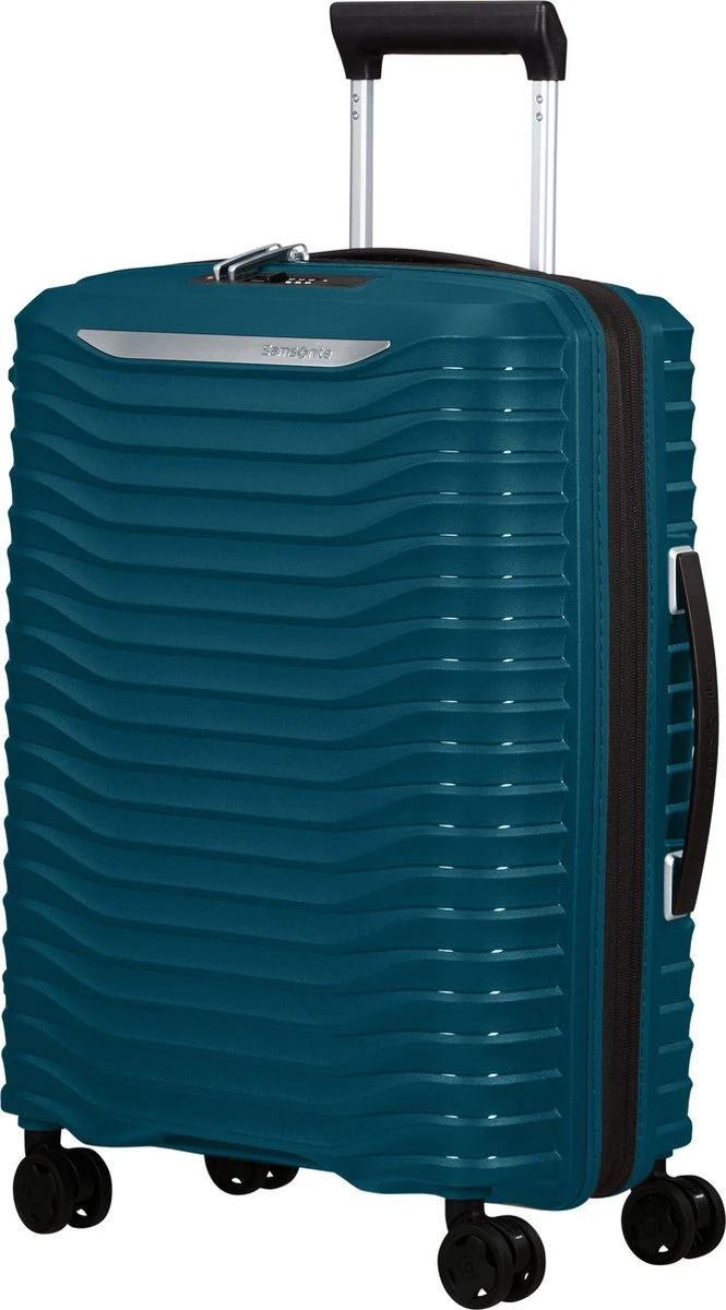 Samsonite Reiskoffer - Upscape Spinner 55/20 Uitbreidbaar (Handbagage) Petrol Blue 3 Samsonite Reiskoffer - Upscape Spinner 55/20 Uitbreidbaar (Handbagage) Petrol Blue