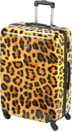 Princess Traveller Animal Print - Reiskoffer – Leopard - Large - 76 Cm -Voyago Winkel 665x1200 5