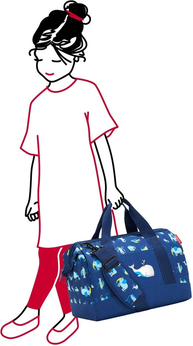 Reisenthel Allrounder M Kids Reistas - Kind - Maat M - 18L - ABC Friens Blue Blauw 5 Reisenthel Allrounder M Kids Reistas - Kind - Maat M - 18L - ABC Friens Blue Blauw - Afbeelding 3