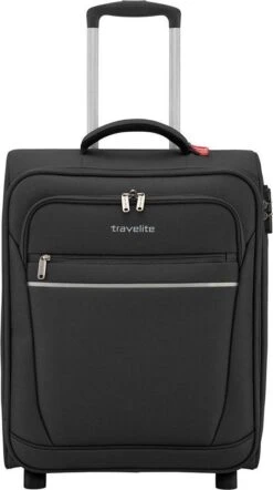 Travelite Cabin 2 Wheel Trolley Black 26 Travelite Cabin 2 Wheel Trolley Black -Voyago Winkel 670x1200 6