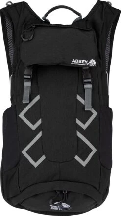 Abbey Active Outdoor Rugzak Aerofit - Gateway-15 L - Antraciet/Grijs -Voyago Winkel 671x1200 10