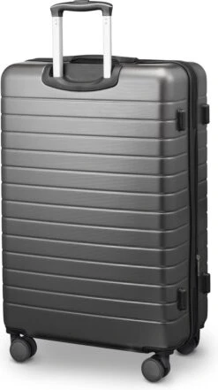 Swiss Alpine 2.0 - Reiskoffer- 77 Cm - 4 Wielen - Grijs -Voyago Winkel 672x1200 15