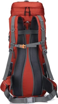 FlipFlop Feelings 70 Liter Backpack - Rood - Verstelbaar 60L Tot 80L - Rits Rondom - Opent Als Koffer - Gratis Regenhoes -Voyago Winkel 676x1200 6