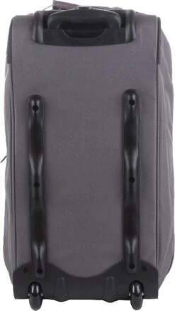 Travelite Basics Wheeled Duffle 55cm Expandable Grey/Green -Voyago Winkel 677x1200 12