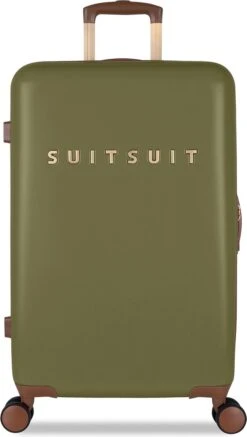 SUITSUIT - Fab Seventies - Martini Olive - Reiskoffer (66 Cm)