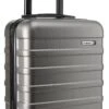 CabinMax Handbagage Koffer - Trolley 30L - Harde Reiskoffer - 45x36x20cm - Lichtgewicht - Groot Capaciteit - Steel Grey