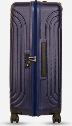 ©TROLLEYZ - Florence No.7 - Reiskoffer 69cm Met TSA Slot - Dubbele Wielen - 360° Spinners - 100% ABS - Reiskoffer In Ocean Blue -Voyago Winkel 690x1200 9