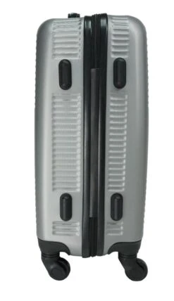 Handbagage Koffer 51cm 4 Wielen Trolley - Zilver -Voyago Winkel 692x1200 3