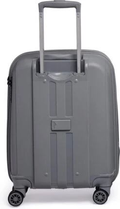 ©TROLLEYZ - Venice No.10 - Trolley - 55cm Met TSA Slot - Dubbele Wielen - 360° Spinners - 100% Polypropyleen - Handbagage Koffer In Silver Stone 15 ©TROLLEYZ - Venice No.10 - Trolley - 55cm Met TSA Slot - Dubbele Wielen - 360° Spinners - 100% Polypropyleen - Handbagage Koffer In Silver Stone -Voyago Winkel 693x1200 3