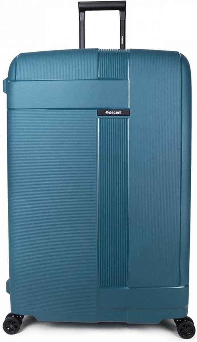 Decent Transit Large Koffer - 82 Cm - Petrol Groen 5 Decent Transit Large Koffer - 82 Cm - Petrol Groen - Afbeelding 3