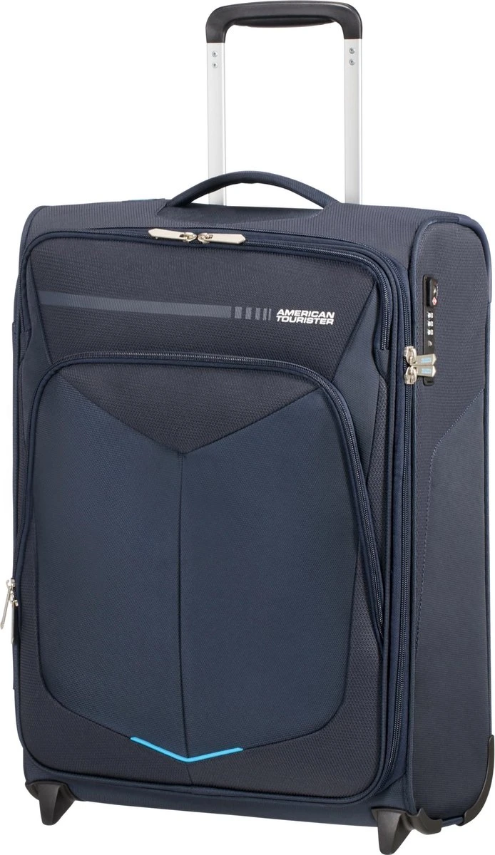 American Tourister Reiskoffer - Summerfunk Upright 55/20 Tsa (Handbagage) Navy 3 American Tourister Reiskoffer - Summerfunk Upright 55/20 Tsa (Handbagage) Navy