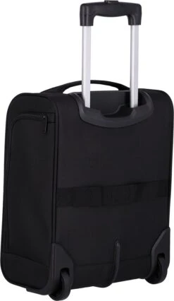 Travelite Handbagage Zachte Koffer / Trolley / Reiskoffer - Cabin - 43 Cm - Zwart -Voyago Winkel 695x1200 2