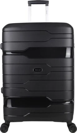 Decent ONE-CITY Large Koffer - 76 Cm - TSA Slot - Zwart -Voyago Winkel 696x1200 8