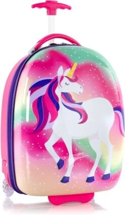 Heys Kinderkoffers Meisjes Unicorn Eenhoorn Roze -Voyago Winkel 700x1200 2