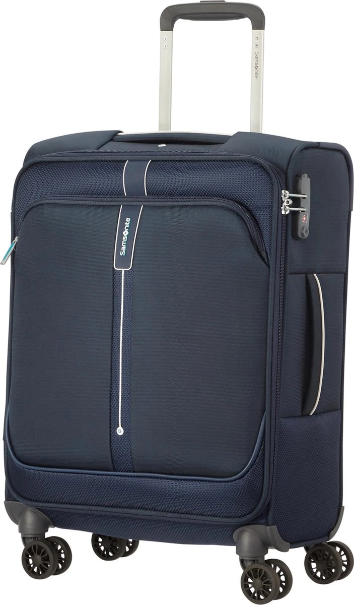 Samsonite Reiskoffer - Popsoda Spinner 55/20 (Handbagage) Dark Blue 3 Samsonite Reiskoffer - Popsoda Spinner 55/20 (Handbagage) Dark Blue