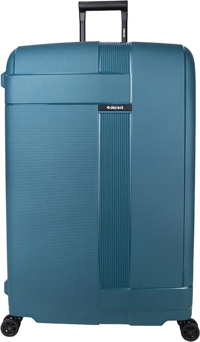 Decent Transit Large Koffer - 82 Cm - Petrol Groen 20 Decent Transit Large Koffer - 82 Cm - Petrol Groen - Afbeelding 18