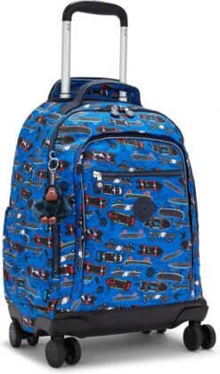 Kipling NEW ZEA Rugzak Met Wielen, 26 Liter, 13 Inch Laptopvak - New Scate Prt S -Voyago Winkel 705x1200 3