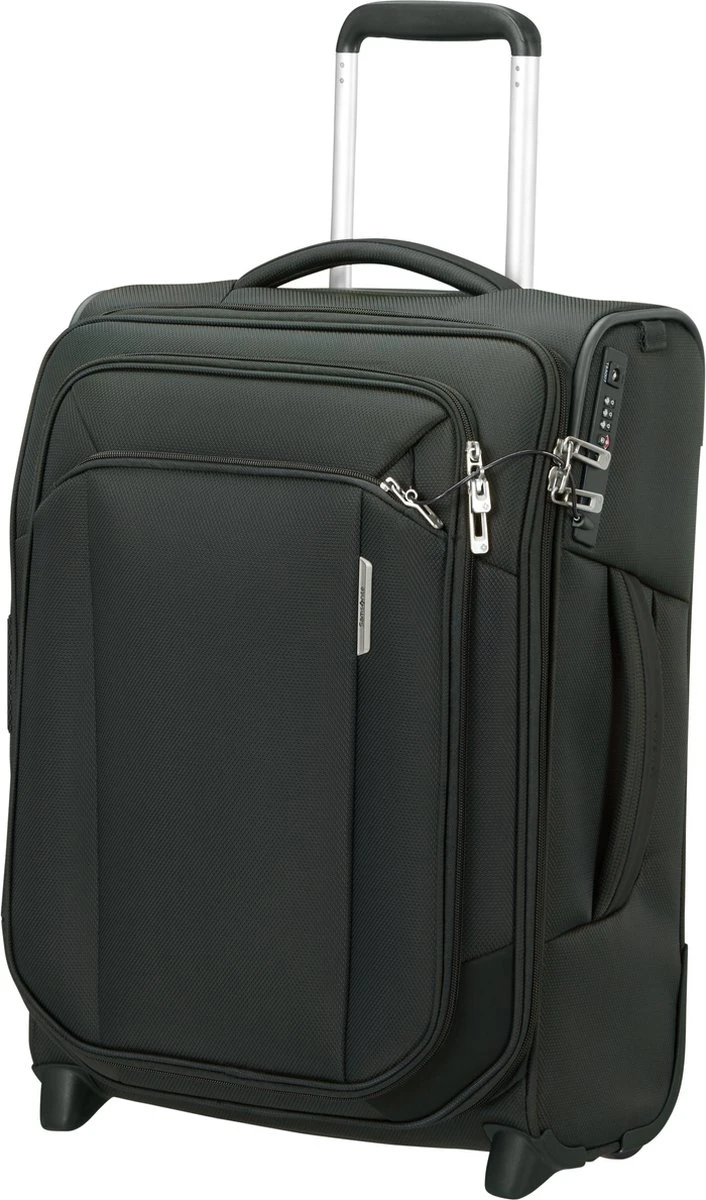 Samsonite Reiskoffer - Respark Upright 55/20 Exp (Handbagage) Midnight Blue 3 Samsonite Reiskoffer - Respark Upright 55/20 Exp (Handbagage) Midnight Blue
