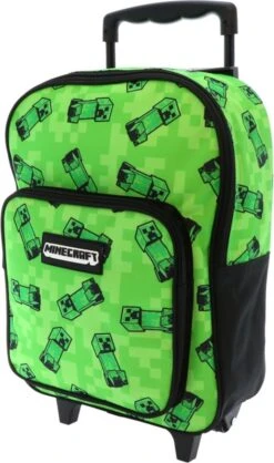 Minecraft Jongens Trolley 29x15x38 Groen -Voyago Winkel 709x1200 7