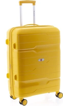 Gladiator Boxing Middelgrote Koffer Expandable 67 Cm 70/80 Liter TSA Slot - Kurkumageel -Voyago Winkel 711x1200 7