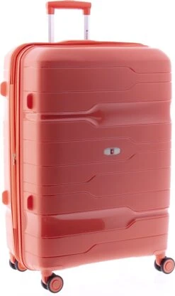 Gladiator Boxing Middelgrote Koffer Expandable 67 Cm 70/80 Liter TSA Slot - Koraalrood -Voyago Winkel 712x1200 7