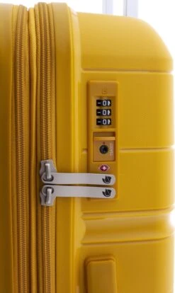 Gladiator Boxing Middelgrote Koffer Expandable 67 Cm 70/80 Liter TSA Slot - Kurkumageel -Voyago Winkel 716x1200 8