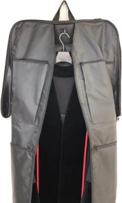 Luxe Mantel Togahoes - Toga - Handbagage Reistas - Kostuumtas - Kledingtas - 177 Cm Opvouwbaar -Voyago Winkel 723x1200 14