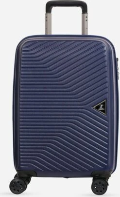 ©TROLLEYZ - Ibiza No.3 - Trolley - 55cm Met TSA Slot - Dubbele Wielen - 360° Spinners - 100% ABS - Handbagage Koffer In Ocean Blue -Voyago Winkel 733x1200 1