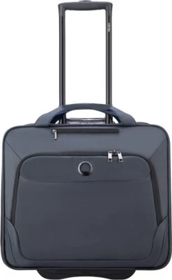 Delsey Parvis Plus Trolley L - 17.3 Inch Laptopvak - Grijs
