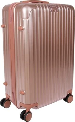 Royal Swiss - Kofferset - Cijferslot- Lichtgewicht Koffer - 4 Wielen- Rosé Gold 31 Royal Swiss - Kofferset - Cijferslot- Lichtgewicht Koffer - 4 Wielen- Rosé Gold -Voyago Winkel 741x1200 7
