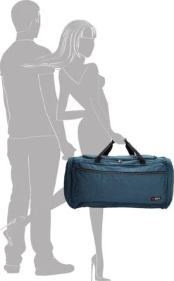 Enrico Benetti Montevideo 35316 Reistas/sporttas L - Jeans Blauw -Voyago Winkel 741x1200 9