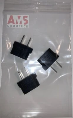 AMS® - Reisstekker EU Naar USA - Reisadapter Type A - Wereldstekker - Universele Reis Verloop Stekker - 3 Stuks - -Voyago Winkel 742x1200 4