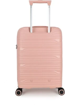 Decent EXPLORER PP Handbagage Trolley 55 Cm - 38 Liter - Pink -Voyago Winkel 744x1200 1