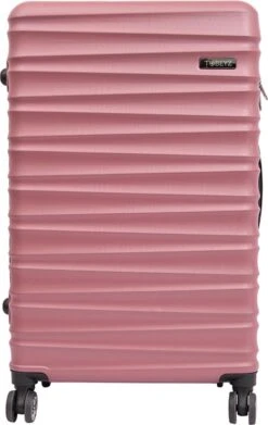 Tobeyz - Kofferset - 3-delig Roze Handbagage - Verrijdbaar Op 4 Wielen - Stevig ABS - Lichtgewicht, Trolley -Voyago Winkel 758x1200 1