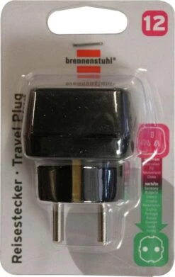 Brennenstuhl Reisstekker/reisadapter (reisstekkeradapter Voor: Euro Stopcontact En AustraliÃ«, China Stekker) Zwart -Voyago Winkel 758x1200 11